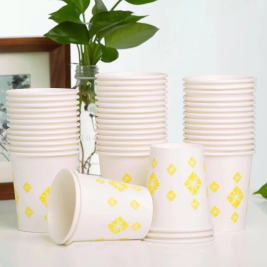 恒心 加厚一次性纸杯 9盎司 250ml (白色) 50只/条