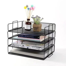 思域 四层网状文件盘  S4001 横式