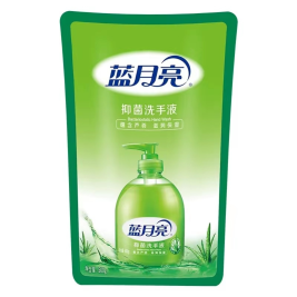 蓝月亮 bluemoon 芦荟抑菌洗手液 500g/袋 12袋/箱