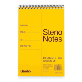 渡边 Gambol 螺旋装订笔记本 S6090  A5 80页