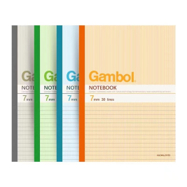 渡边 Gambol  横翻笔记本 软抄本 日记本 A5/B5 (颜色随机)