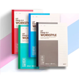 晨光 M＆G 横翻笔记本 软抄本 日记本 笔记本 APYJV411 A5 30页 10本/包 (颜色随机)