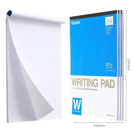 渡边 Gambol 空白拍纸本 A4-700 A4 (蓝色) 70页/本