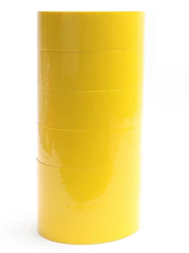 劲威 单色胶带封箱胶 48mm*28y（黄色）