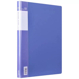 得力 deli 资料册 33630 A4 30页 (蓝色)