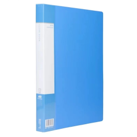 红杰 资料册/文件册  F40A A4 40页 (蓝色、黑色)
