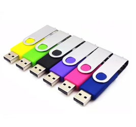 国产 螺旋U盘/优盘 4G （颜色随机）