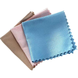 日通 鱼鳞抹布/毛巾 不留痕  30*30cm（颜色随机）