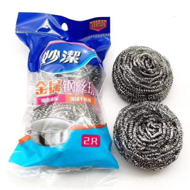 妙洁 金属钢丝球 2只装