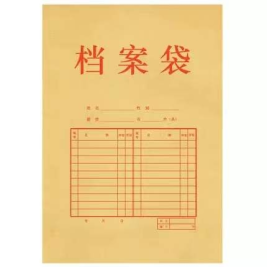 得力 deli 牛皮纸档案袋 5953 A4 175G 10个/包