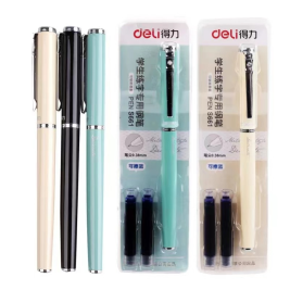 得力 deli 钢笔 0.38mm S661（颜色随机）