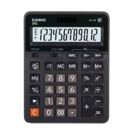 卡西欧 CASIO 12位数字显示办公计算器 GX-12B 大号