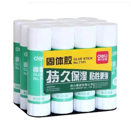得力 deli 固体胶 7101 9g/支 12支/盒