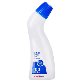 得力 deli 弯头液体胶水 6360 100ml