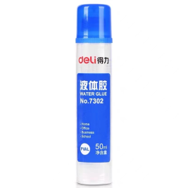 得力 deli 液体胶水 7302 50ml 24支/盒