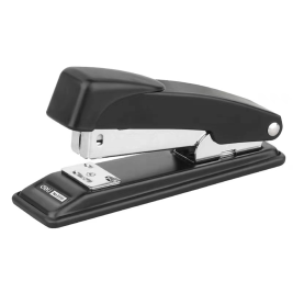 得力 deli 经典型订书机 0315 25页 (蓝色、灰色、黑色) 12个/盒 (颜色随机)