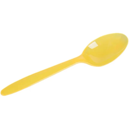 国产 一次性勺子 一次性汤勺 15cm (黄色) 100支/包