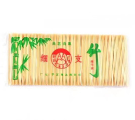 天竹 一次性双头牙签 6.5cm 约250支/包