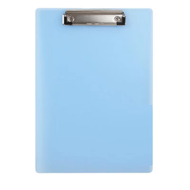 红杰 透明板夹记事夹字板垫板文件夹 A4 H904（颜色随机）