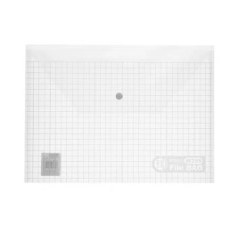 晨光 M＆G 方格纽扣文件袋 ADM94516 A4 (红色、蓝色、绿色、白色) 12个/包 (颜色随机)