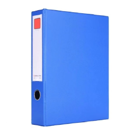 齐心 Comix PVC磁扣式档案盒 A1297 A4 55MM（蓝色）