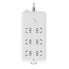 公牛 BULL 公牛插座排插 插线板电插板拖线板 GN-109K 总控6位 1.8米