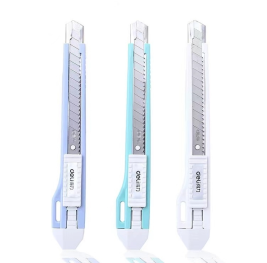 得力 deli 小号美工刀 2031 9mm (颜色随机)