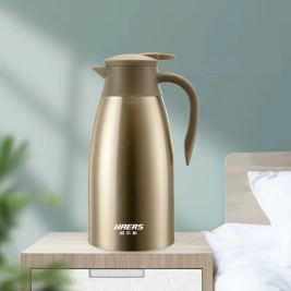 哈尔斯 保温壶水壶 LK-2000-27 2L（浅金）