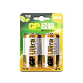 超霸 GP 碱性电池 1号 2节/卡