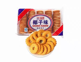 溢东 椰子味曲奇饼干 430g/包