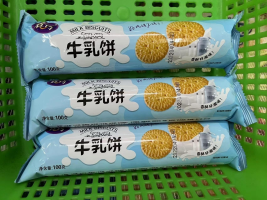 真巧 牛乳饼干 100g/包