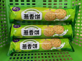 真巧 葱香饼干 100g/包