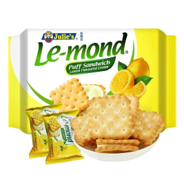 茱蒂丝雷 蒙柠檬夹心饼 170g/包