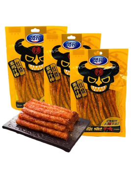 贤哥 红烧素鸡汁棒辣条 105g/包