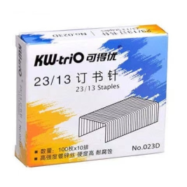 可得优 KW-triO 厚层订书钉/订书钉 023D 23/13 1000枚/盒