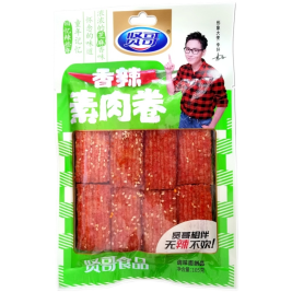 贤哥 香辣素肉卷 105g/包