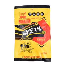 禛香 肥牛味素肉 80g/包