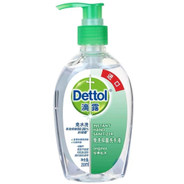 滴露 Dettol 免洗抑菌洗手液 经典松木 200ml/瓶