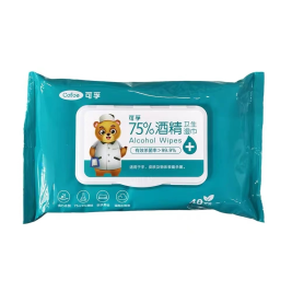可孚 75%酒精杀菌湿巾 40片/包