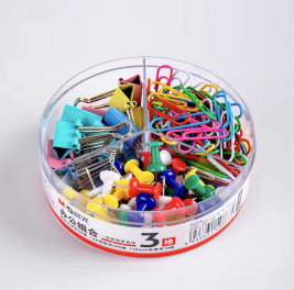 晨光 M＆G 3格办公组合套装（回形针/工字钉/长尾夹） ASC99361