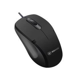 精晟小太阳 有线鼠标 2382 USB/PS2接口 (黑色)