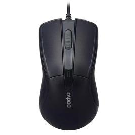 雷柏 Rapoo 有线鼠标 M120 USB接口 (黑色)