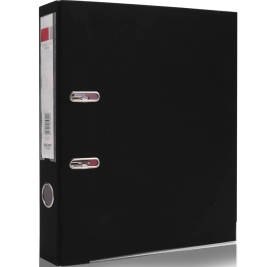 得力 deli PVC快捞夹 档案夹 5480 A4 2寸 (黑色)