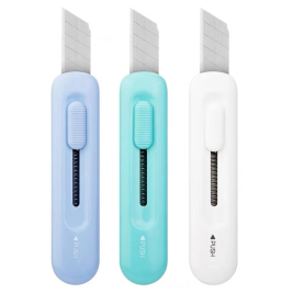 得力 deli 美工刀 拆封刀 拆快递刀 2079（颜色随机）