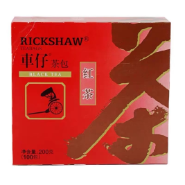 车仔 红茶茶包 2g/包 100包/盒