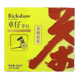 车仔 茉莉花茶 2g/包 100包/盒