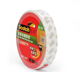 3M 思高 双面泡棉胶带 海绵胶 320c 24mm*5.5m