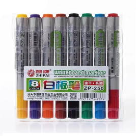 智牌 彩色白板笔 ZP-250 8色