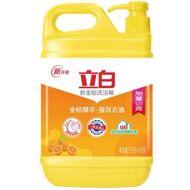 立白 新金桔洗洁精 强效去油 厨房清洁 1.12kg