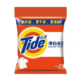 汰渍 Tide 净白去渍洗衣粉 5kg/包